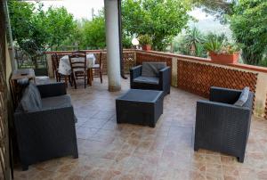A balcony or terrace at Casa Vacanze Diamante