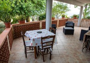 A balcony or terrace at Casa Vacanze Diamante