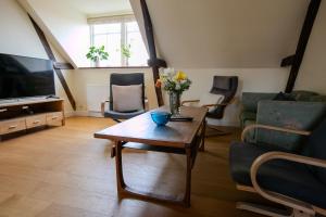 Istumisnurk majutusasutuses AvalonBnB