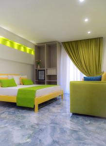 TV a/nebo společenská místnost v ubytování Maison Matie B&B Ercolano
