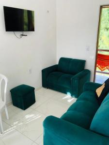 Χώρος καθιστικού στο Casa do mar