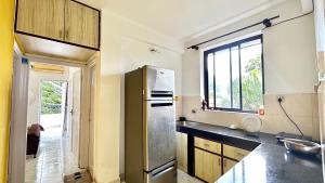 Kuchyň nebo kuchyňský kout v ubytování Muffys Pool Apartment