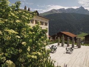 Nespecifikovaný výhled na hory nebo výhled na hory při pohledu z bed and breakfast