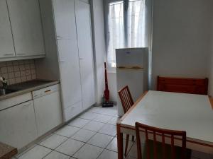 Kuchyň nebo kuchyňský kout v ubytování Ampie camere Locarno