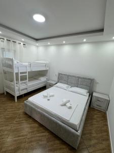 Postel nebo postele na pokoji v ubytování Restorant Hotel Niku