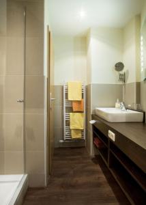 Koupelna v ubytování Hotel Gasthof Zur Post