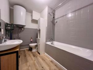 Koupelna v ubytování Appartement Climatisé 4prsn Au pied de la Citadelle