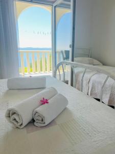 Posteľ alebo postele v izbe v ubytovaní Apartment BIM