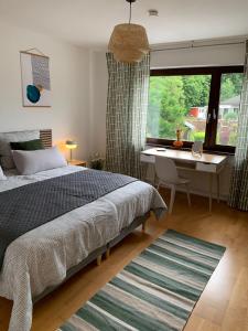 Katil atau katil-katil dalam bilik di CASA Apartment I Nähe Freizeitpark I Brühl I Köln I Bonn