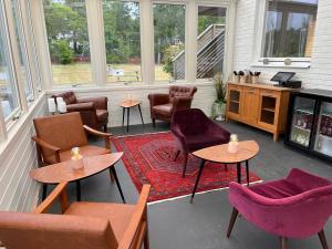 Istumisnurk majutusasutuses Böda Hotell