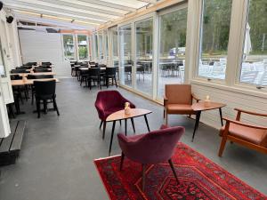 Posezení v ubytování Böda Hotell