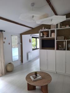 Μια τηλεόραση ή/και κέντρο ψυχαγωγίας στο Maison Brunes