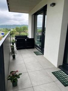 Balkón nebo terasa v ubytování Palo Verde