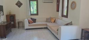 Χώρος καθιστικού στο Villa Çalış