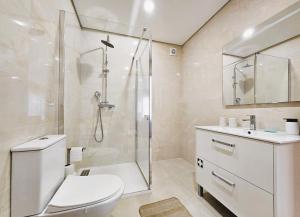 Koupelna v ubytování Casa do Moinho + 24 fotografií