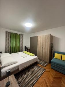 Posteľ alebo postele v izbe v ubytovaní Apartment Iva Zadar