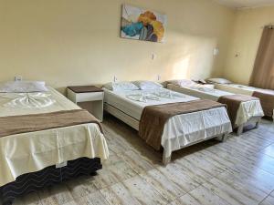 Postel nebo postele na pokoji v ubytování Hotel São Francisco