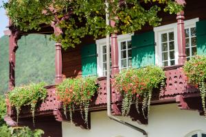 Ogród w obiekcie Hotel Schneeberghof