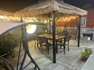 Patio nebo venkovní prostory v ubytování 珠山官邸-金門古厝民宿