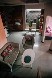 Posezení v ubytování gigafa homestay