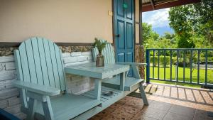 Balkón nebo terasa v ubytování Pai Seview & Tewdoi ปายซีวิว ทิวดอย + 9 fotografií