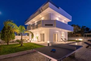 Zahrada ubytování Villa Dana