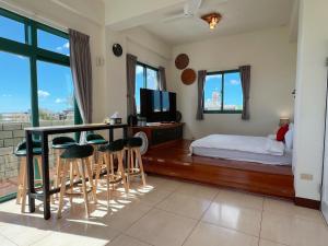 تلفاز و/أو أجهزة ترفيهية في Azumaya guest house