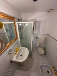 Koupelna v ubytování Casa dei gelsomini
