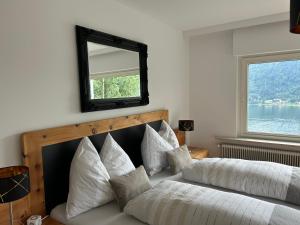 Postel nebo postele na pokoji v ubytování Appartements Winkler