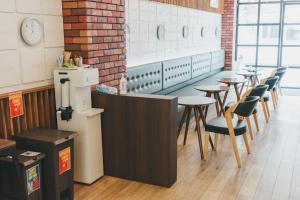 Kuchyň nebo kuchyňský kout v ubytování Hostel JAZ