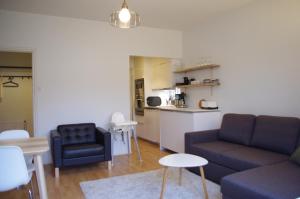 Nhà bếp/bếp nhỏ tại Borent Suite Apartment