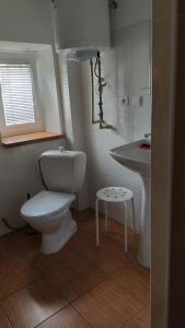 Kúpeľňa v ubytovaní Apartmány Růže