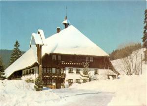 Café - Pension Bernreutehof v zimě
