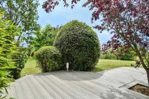 Zahrada ubytování Superbe villa avec piscine intérieure, sauna, jacuzzi et salle de sport