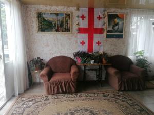 Area soggiorno di Guest House GIA - Bagrationi St # 42