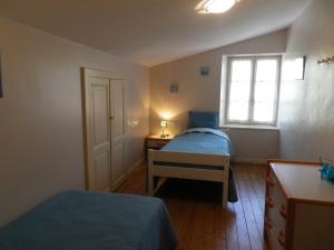 Una cama o camas en una habitación de Marais poitevin, Gîte D'andréa