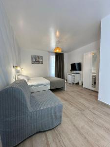 Postel nebo postele na pokoji v ubytování Halta Pescăruş Accommodation