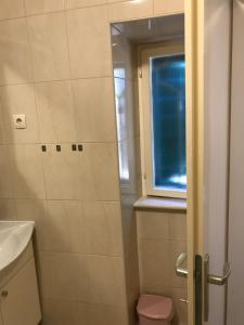 Koupelna v ubytování Studio Apartman LENESTA