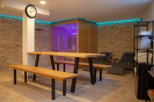Posedenie v ubytovaní Apartmány v podhradí