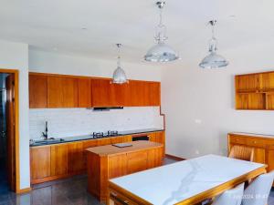 Kuchyň nebo kuchyňský kout v ubytování The Reserve bed and breakfast