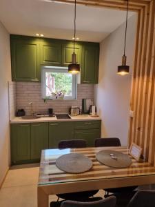 Kuchyň nebo kuchyňský kout v ubytování Luxor Apartmani 2