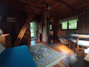 Posezení v ubytování Kremna Cottage