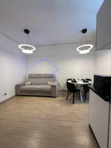 Posezení v ubytování Suite Napoli Stadio