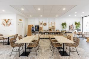 Hotel Cidade de Olhão的休息区