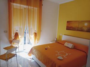 Postel nebo postele na pokoji v ubytování SUN & MOON B&B