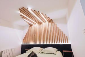 Postel nebo postele na pokoji v ubytování Appartements Les Vosges