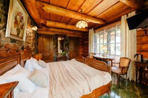 Postel nebo postele na pokoji v ubytování RetroHouse - wypoczynek dla dorosłych, B&B