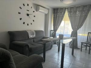 Χώρος καθιστικού στο SWEET HOME ALEGRIA-MASCOTAs