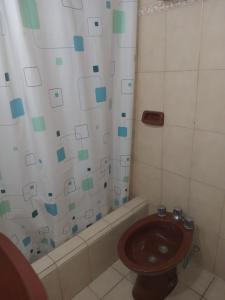 Koupelna v ubytování Perla escondida