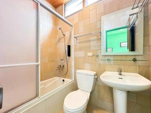 Koupelna v ubytování Ho Feng Private Hotel 電梯自助民宿